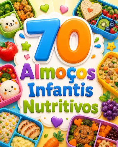 70 Almoços Infantis Nutritivos